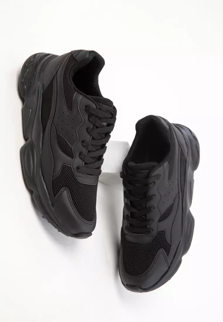Black-Black Women's Sneaker 20592