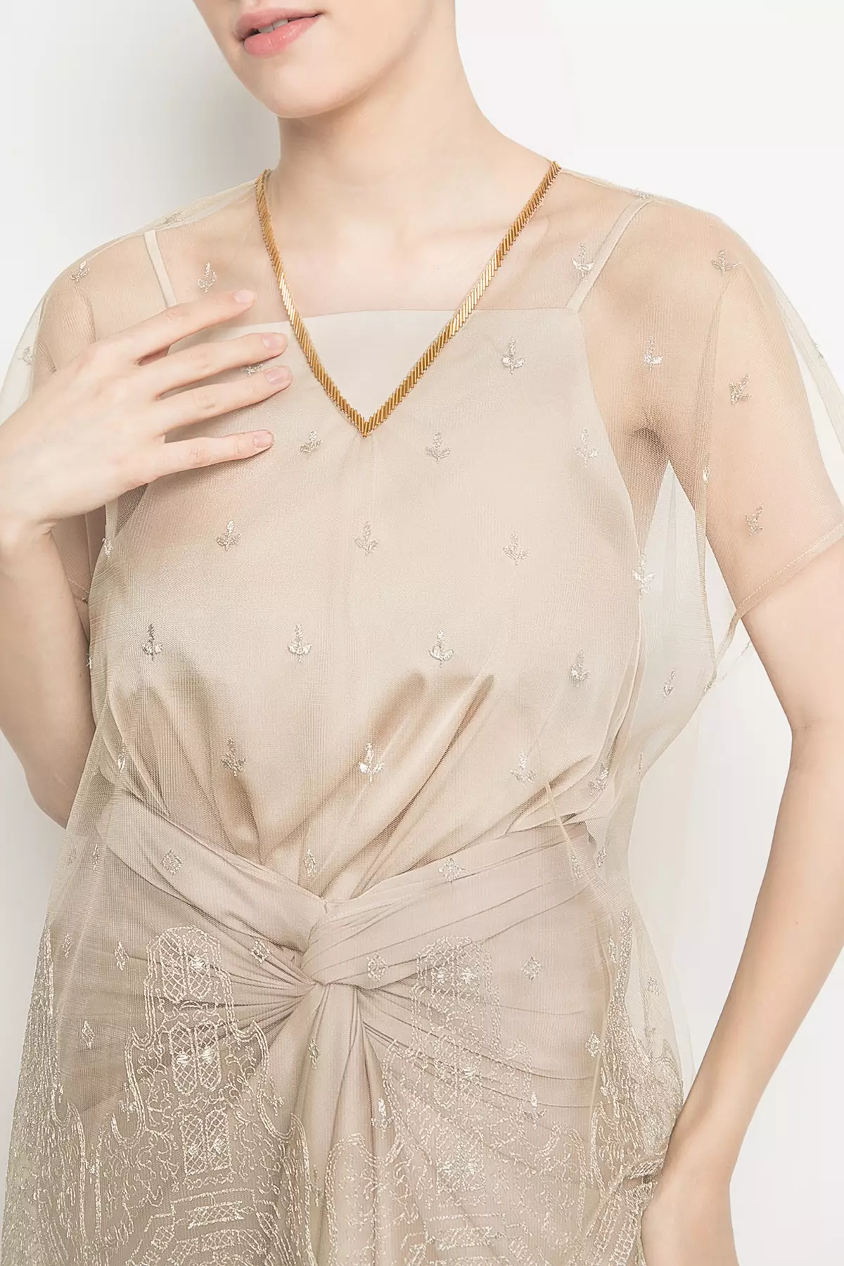 Cendana Top in Gold