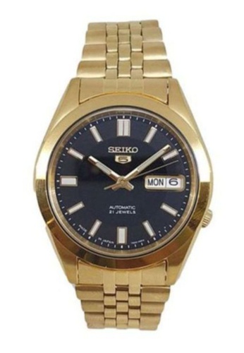 SEIKO Seiko 5 Men's Gold Stainless Steel Automatic Watch SNKF86J 2023 | Buy  SEIKO Online | ZALORA Hong Kong