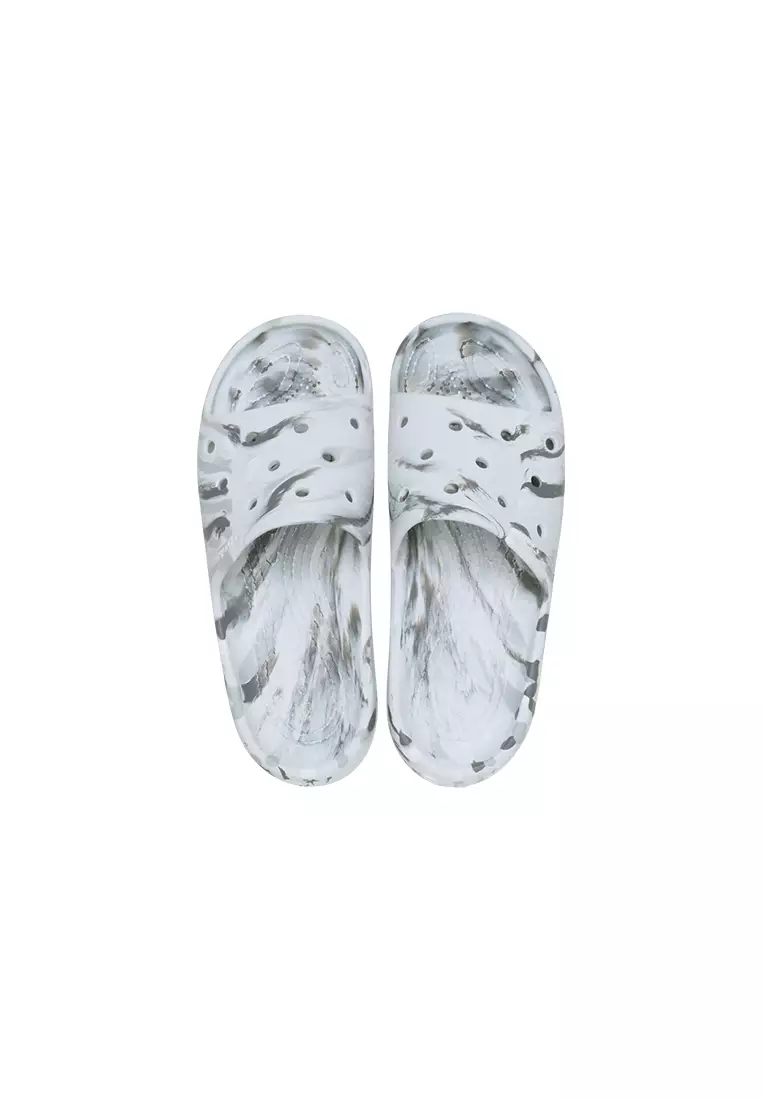 Classic Marbled Slide 2 in Moonlight Multi