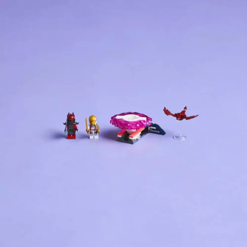 LEGO NINJAGO SORAS DRAGON SPINJITZU SPINNER SET 56 PCS 71824 - PINK