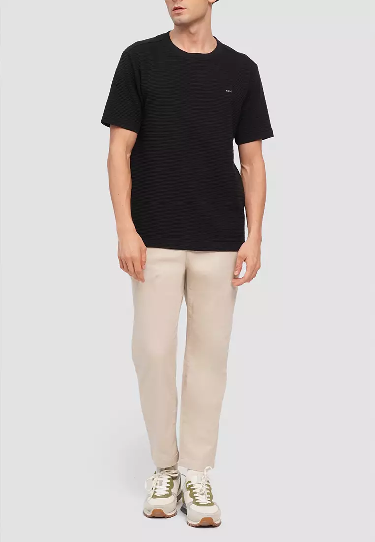 O.O.O. Textured T-Shirt