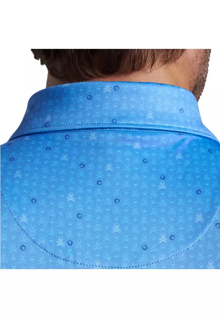Men's Skull In One Performance Jersey Polo