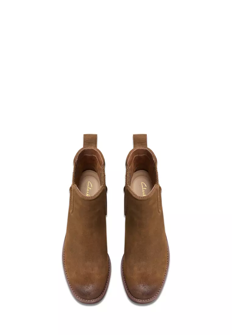 Chelsea Boots Iris Bootie Coach Coach Bowery Black Suede Floral