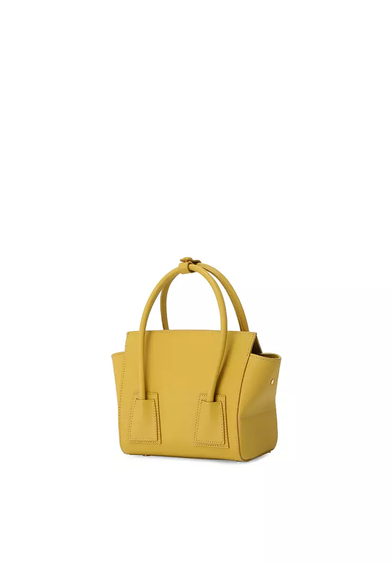 UNNI Mini Top Handle Bag - Mustard