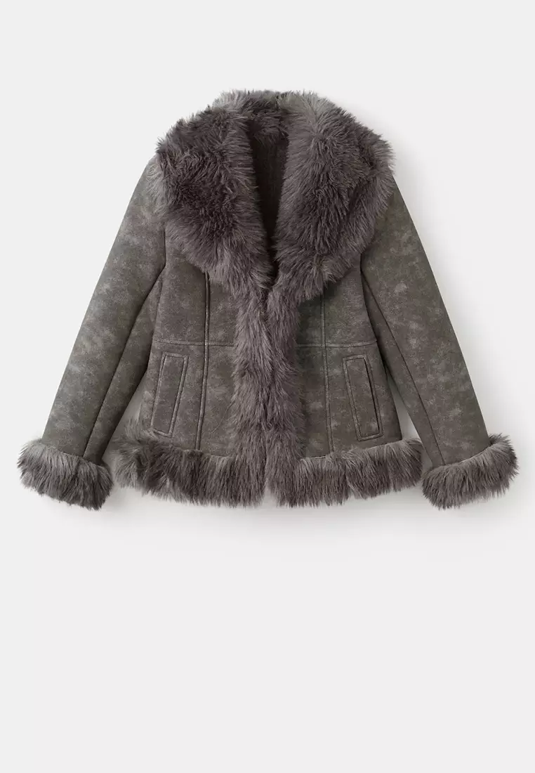 麂皮及皮草外套