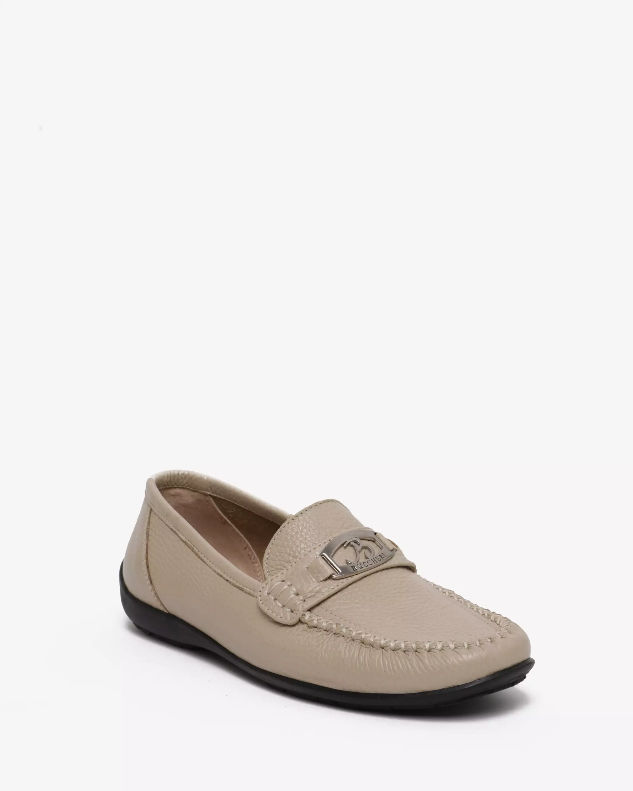 Buccheri Penny Slip On Woman Cream