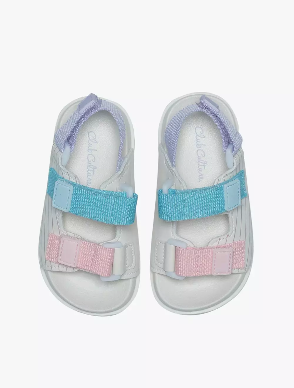Payless Club Culture Childrens Poet Toddler Sandals - White_07