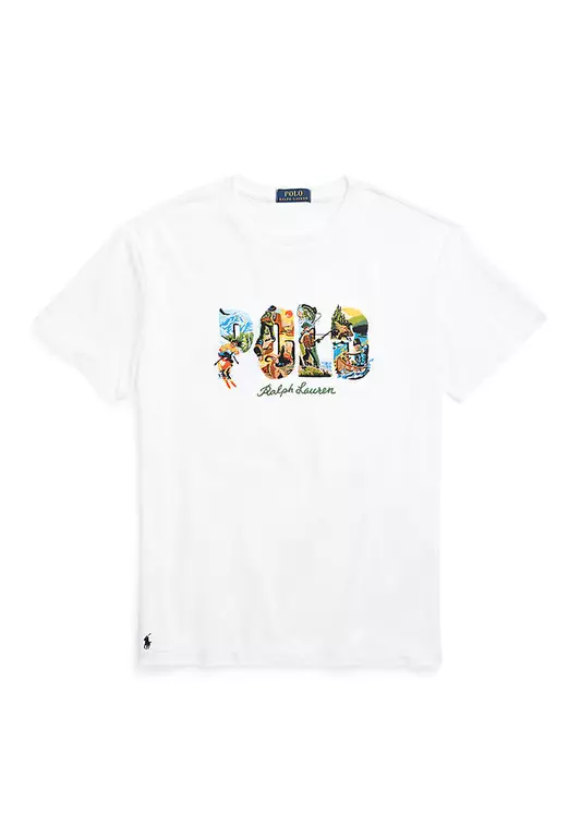 Classic Fit Graphic Logo Jersey T-Shirt