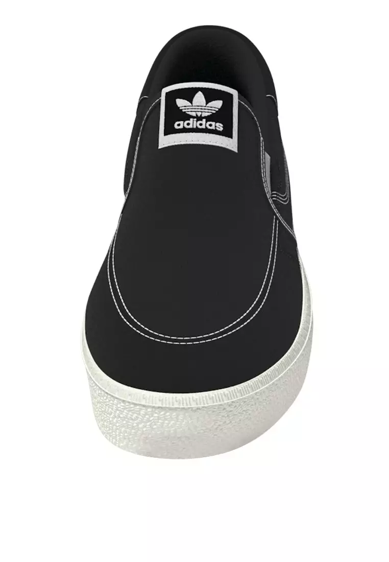 Sepatu adidas slip on hitam cheap