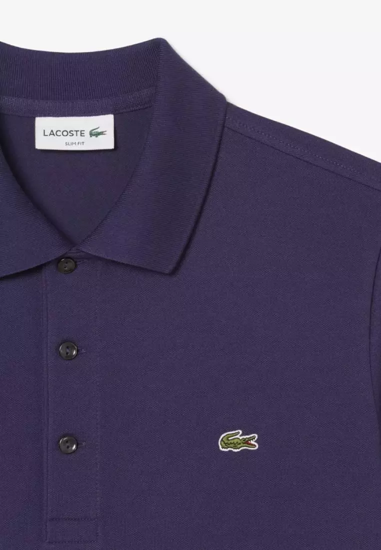 Slim Fit Stretch Petit Piqué Polo Shirt