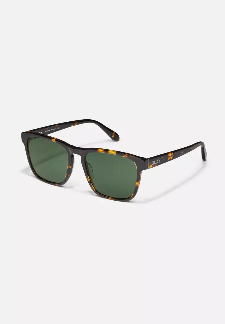 Unplugged Sunglasses - Tortoise Yellow/Green Polarized