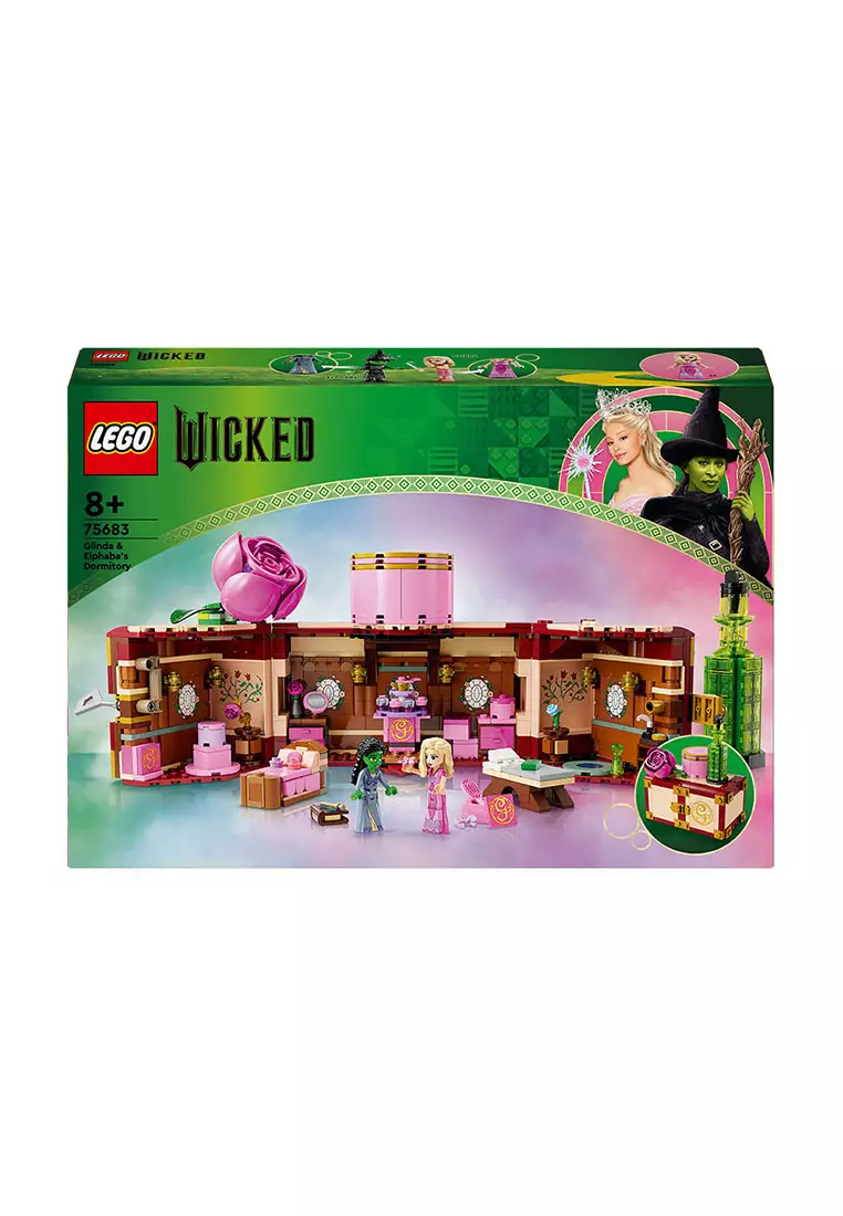 Wicked 75683 Glinda & Elphaba's Dormitory, Age 9+, Building Blocks, 2024 (740pcs)