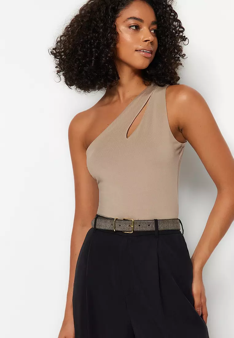 Cut Out Detailed Bodysuit