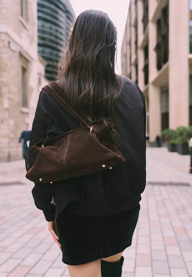 Empiricism Baguette 單肩袋 - 石灰藍