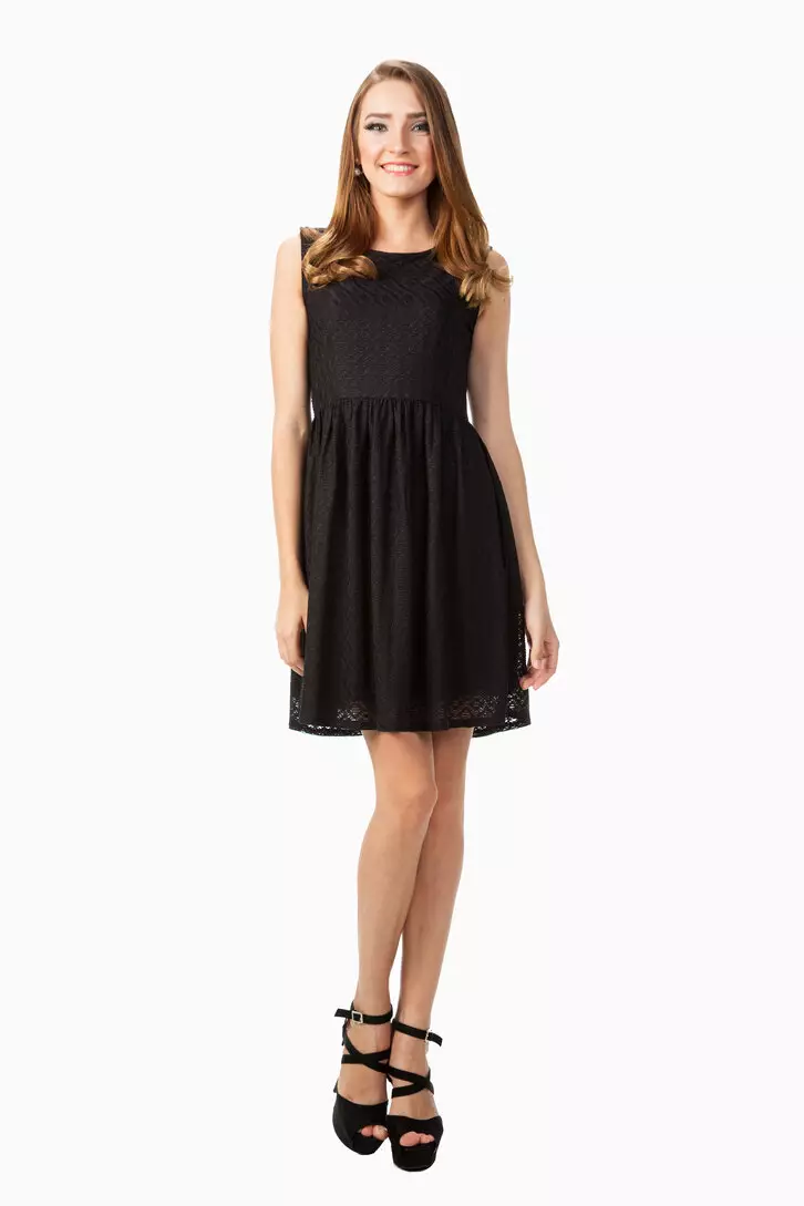 Sophistix Autumn Lace Dress in Black