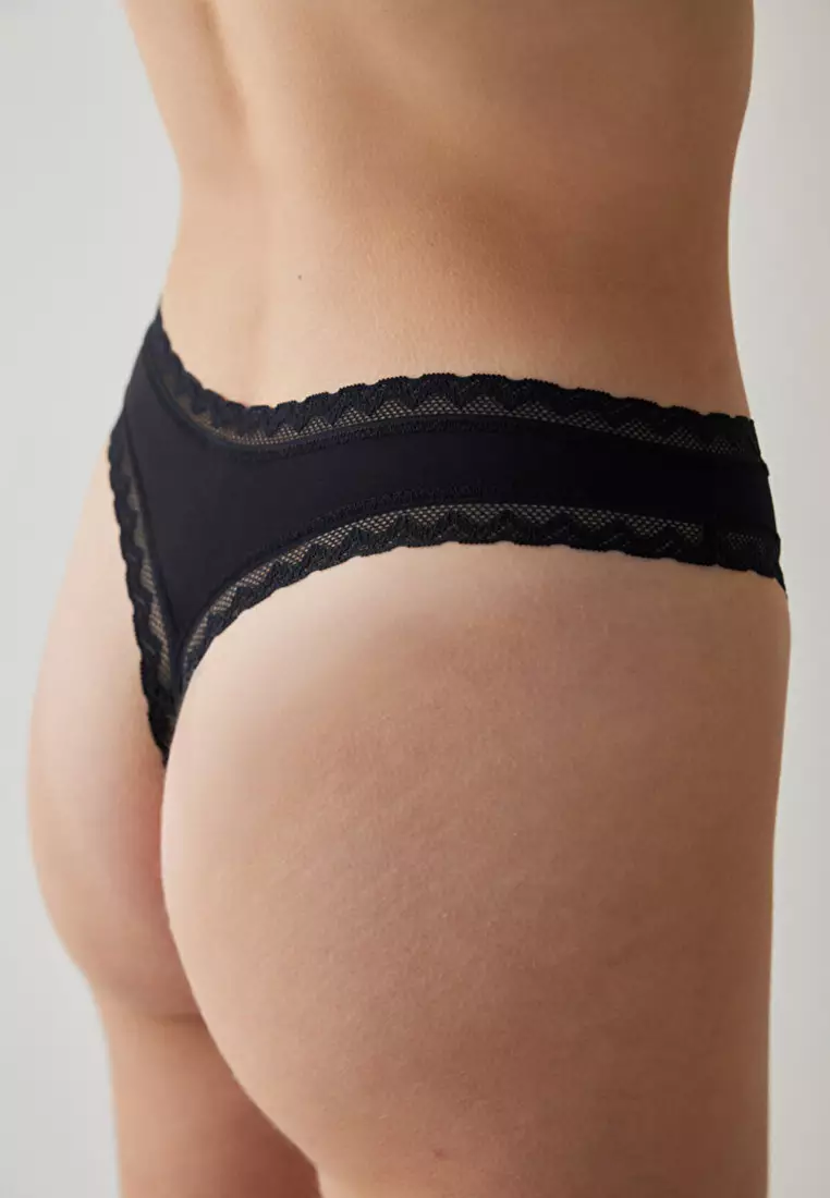 Easy Micro Lacy Thong Panties Shop Now