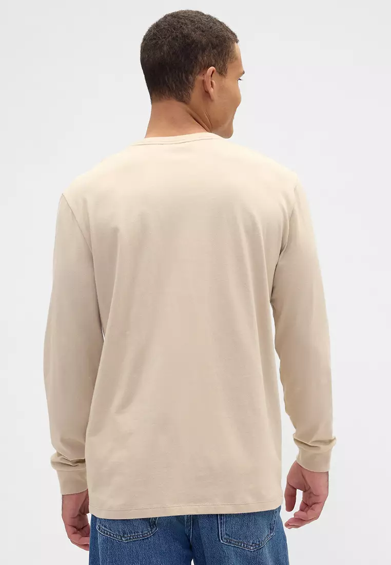 Long Sleeves Everyday Soft Crew Neck T-Shirt