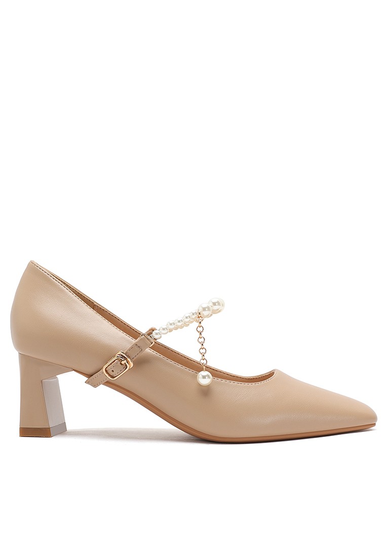 5CM Microfiber Leather Mary Jane Shoes 2355-8