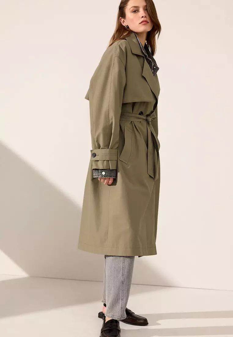 Shower Resistant Trench Coat