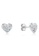 SO SEOUL silver Amora Love Stud Earrings and Necklace Set 8D90FAC0EC8B96GS_7