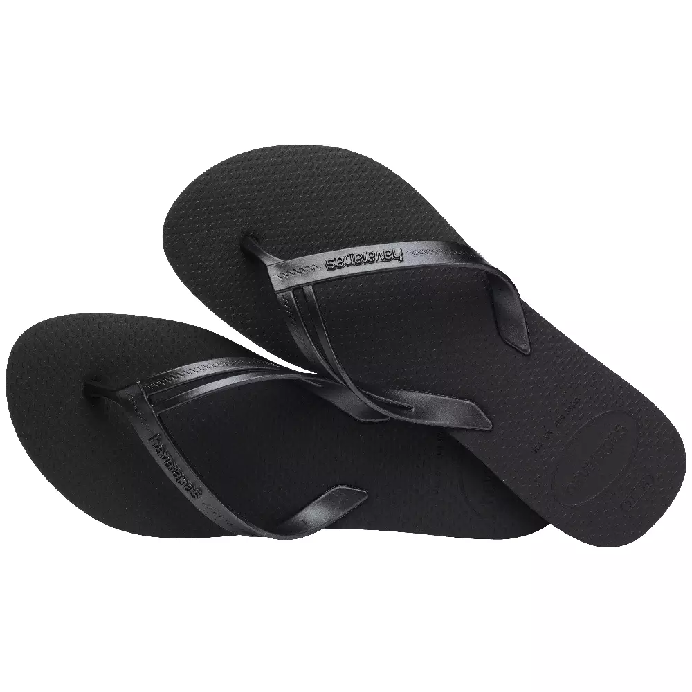 [ONLINE EXCLUSIVE] Havaianas 0090 Elegance Black - Sandal Wanita