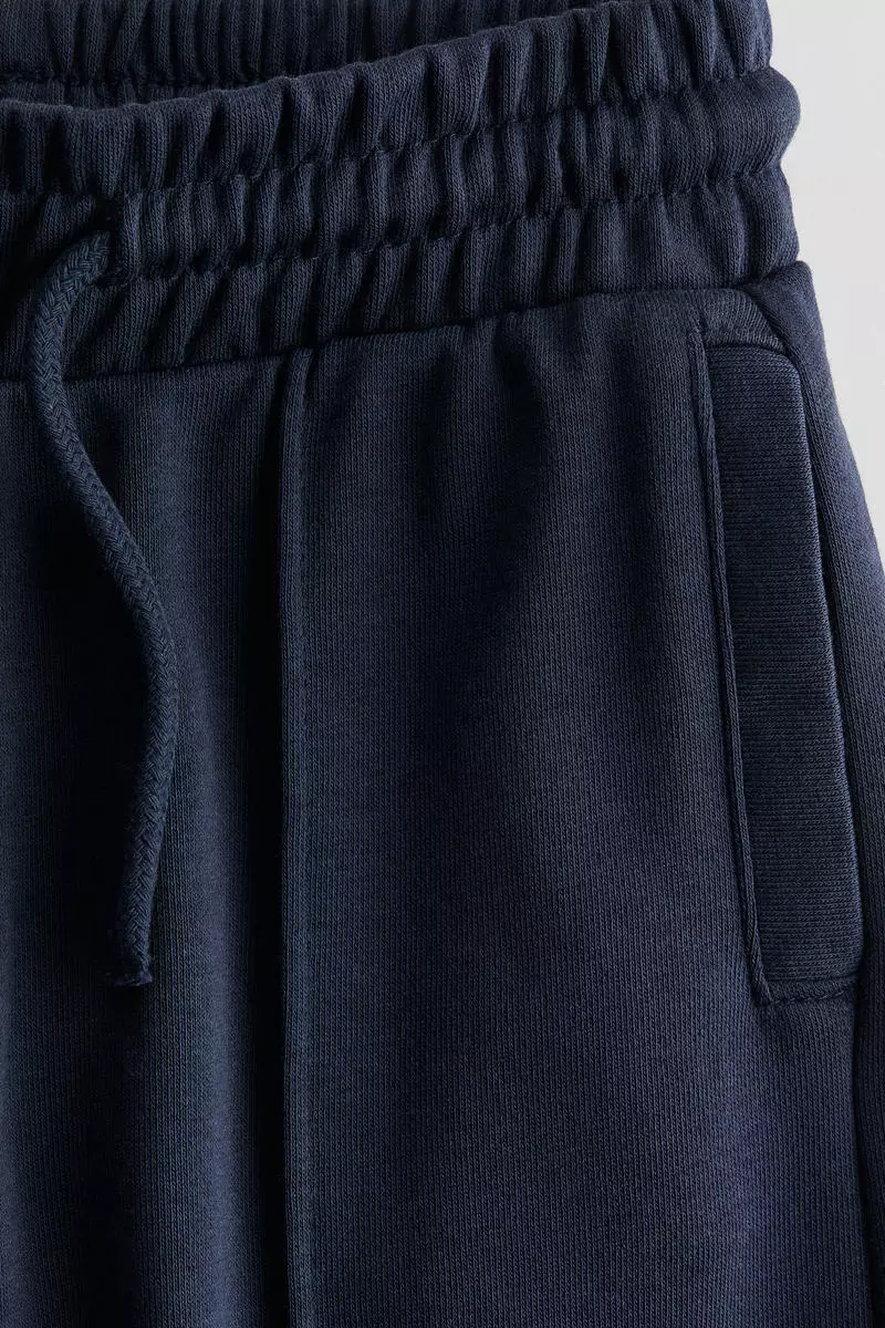 Crease-leg joggers