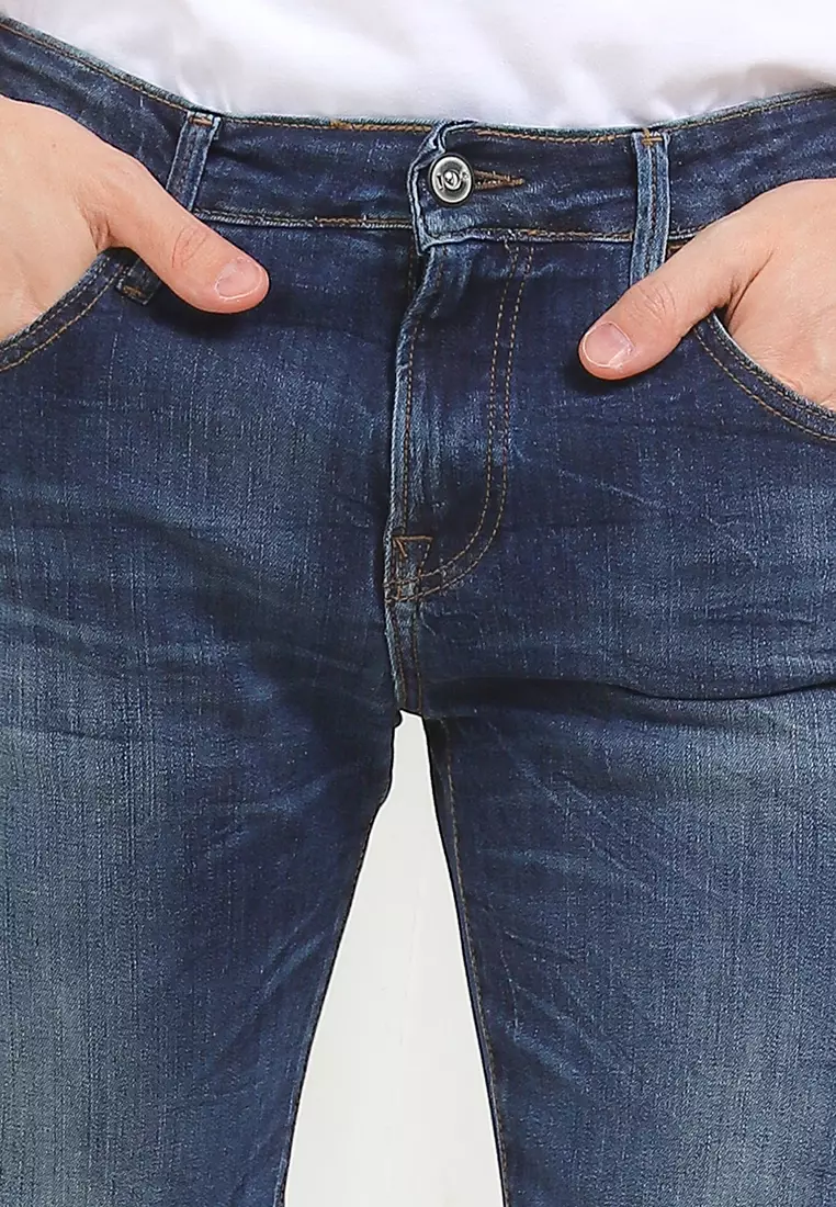 Watchout Celana Pria Hudson Slim Fit Jeans - JP812290034