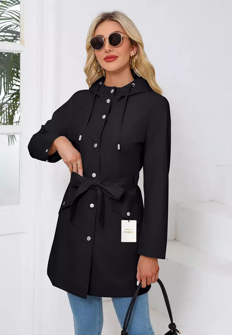 Business Oversized Hooded Jacket AD-M24WB11