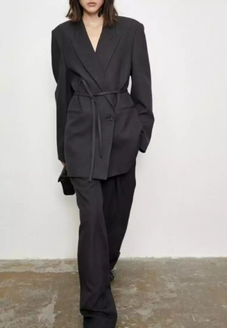 Buy Sunnydaysweety Boutique new Maillard twill suit trousers suit