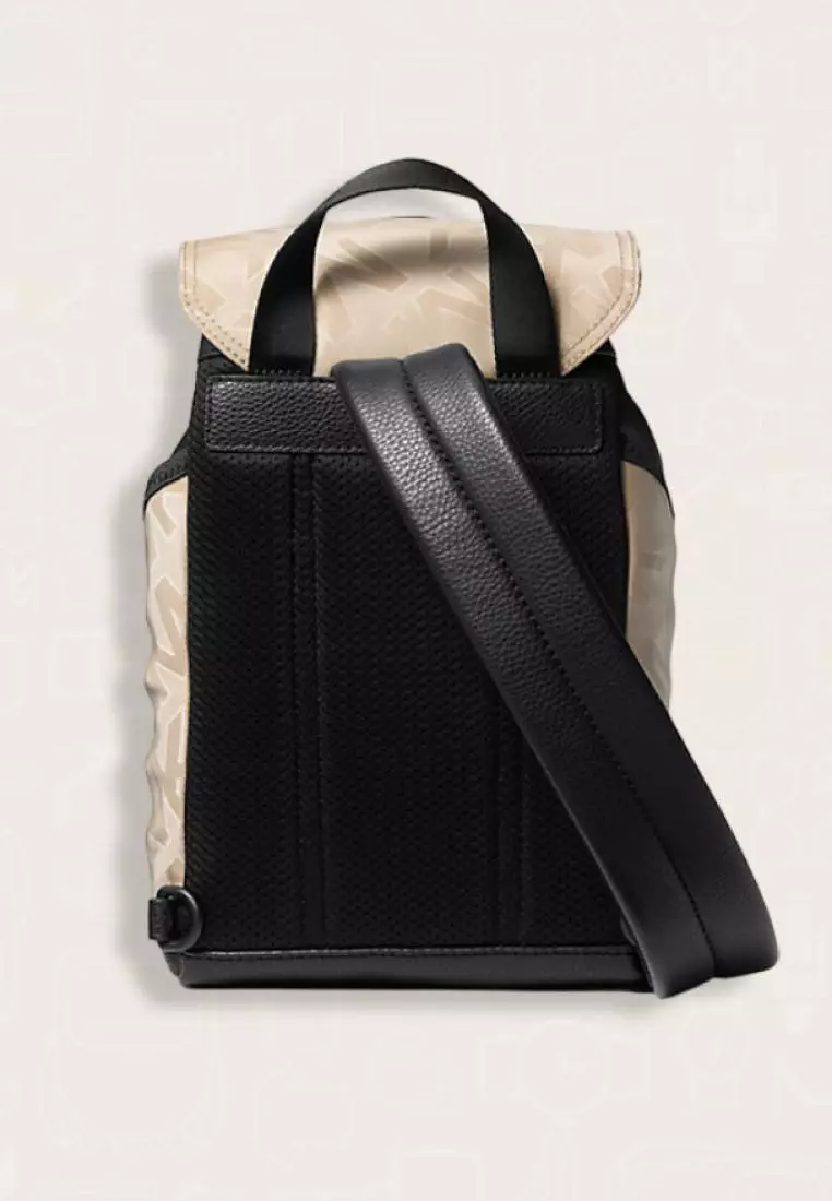 Michael Kors Kent Logo Jacquard Nylon Sling Pack Hemp