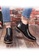 Twenty Eight Shoes black VANSA   Stylish Rivet Leather Elastic Boots  VSM-B2568 2234FSH462C854GS_6