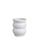 DILAS HOME Voluminous Stepped Ceramic Vase (White Small) 1C91EHL801D6BAGS_1