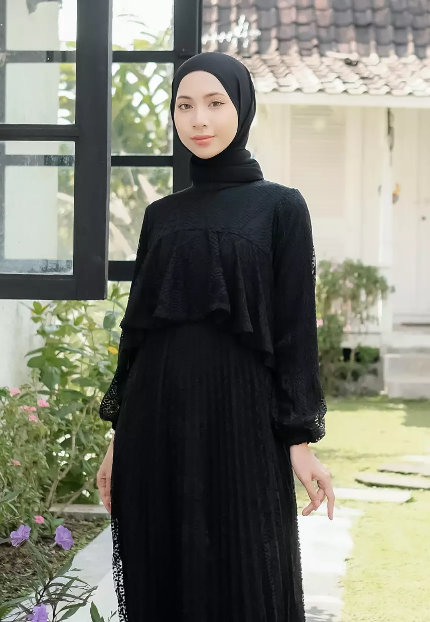 Mileva Dress - Jet Black
