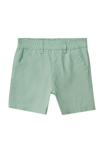 MANGO BABY green Elastic Waist Bermuda Shorts 27D19KA2F42857GS_1