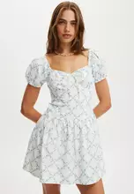 Claire Trellis Blue/Multi