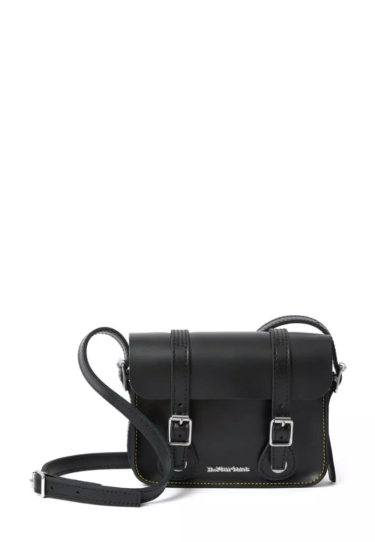 Dr martens 7 inch satchel negro best sale