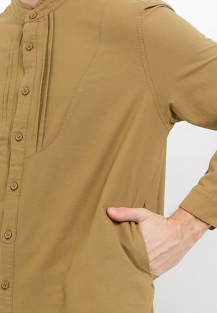 Ellias Stand Collar Shirt