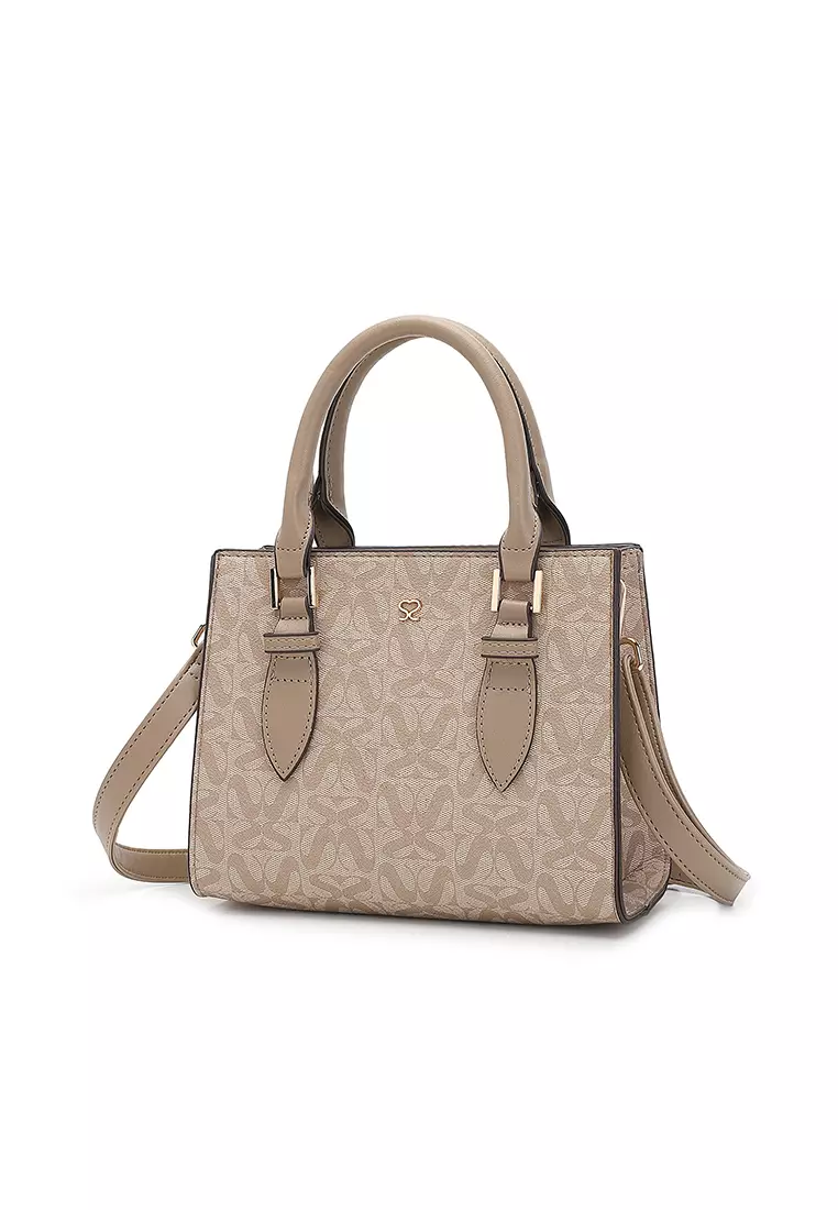 Women's Top Handle Bag / Sling Bag / Crossbody Bag / Shoulder Bag - Beige