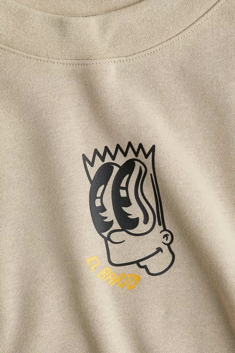 Printed sweatshirt