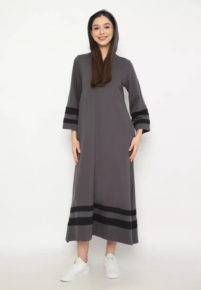 Ziya Hoodie Dark Grey