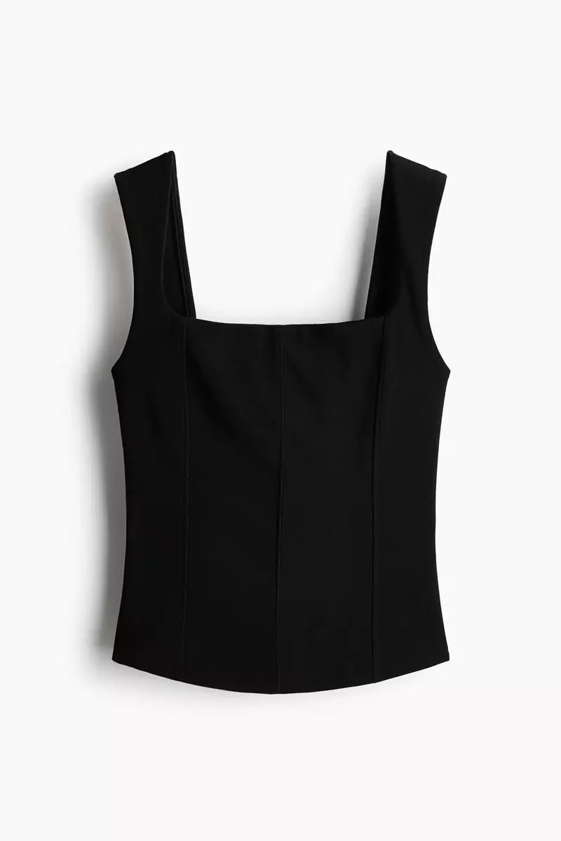 Square-neck vest top