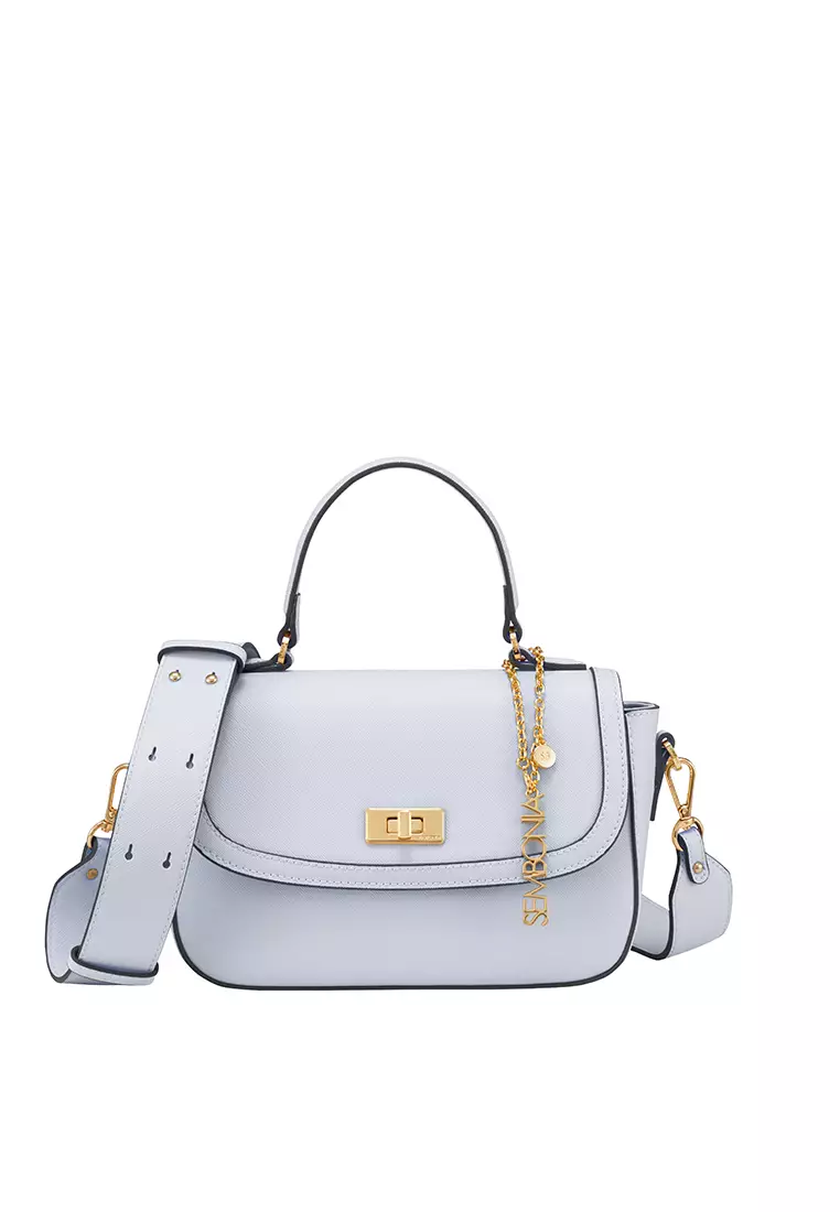 Sembonia synthetic leather shop satchel bag
