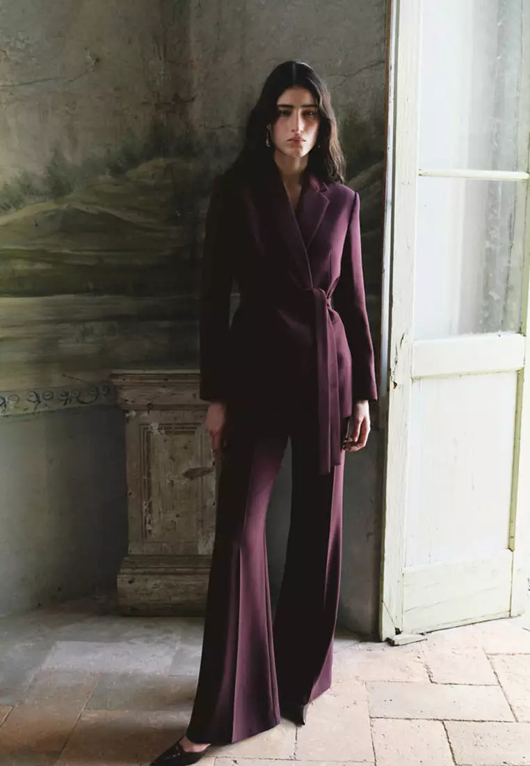 Belted Suit Blazer