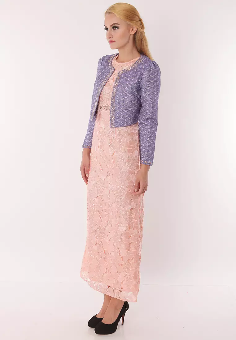 Bibiq Gamis Organza Jacquard