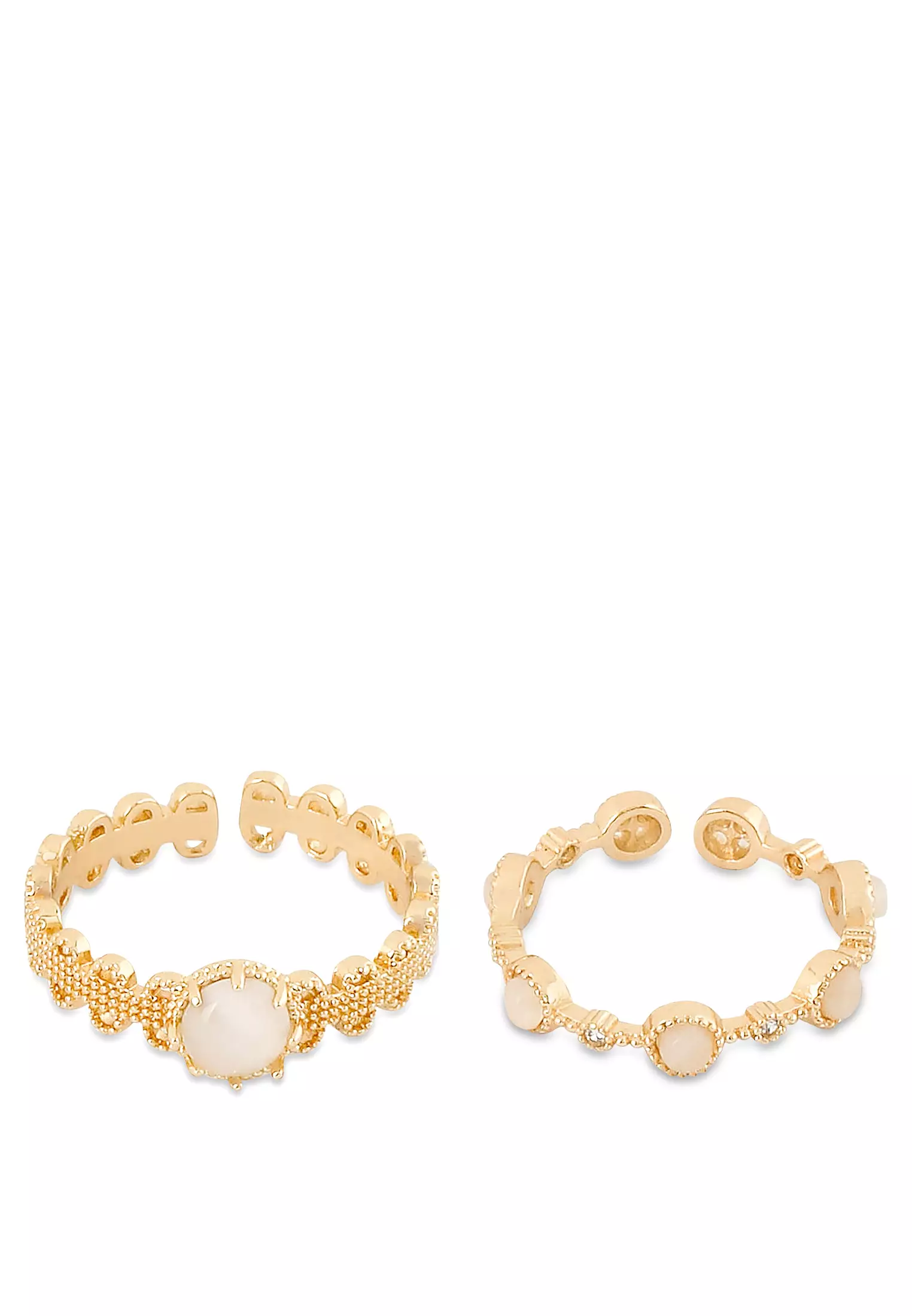 Sunny Gold 2-Rings Set