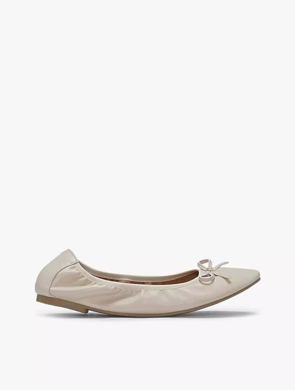 Jual PAYLESS Payless Chrissie Womens Geneva Flats Off White_15 Off