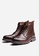 Twenty Eight Shoes brown VANSA  Stylish Top Layer Cowhide Mid Boots VSM-B5392 D593CSH48A42BEGS_4