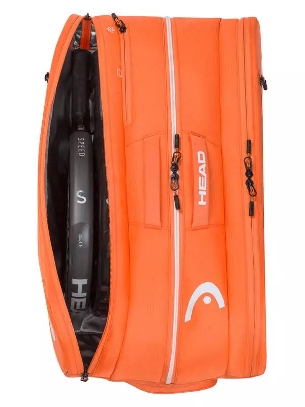 HEAD Padel Tour Bag L Orange 261316 - Tas Padel (Oranye)
