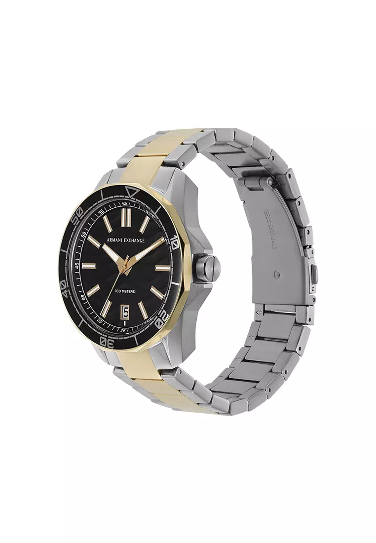 Buy Armani Exchange Spencer Twotone Stainless Steel Watch AX1956 2024  Online | ZALORA Philippines